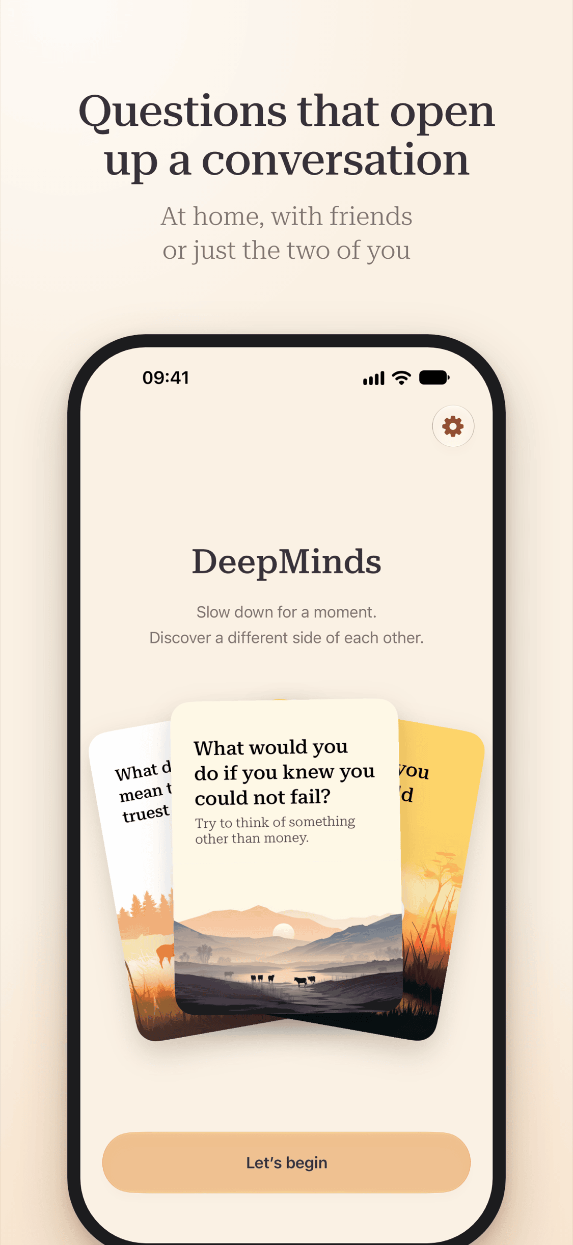 DeepMinds · upcoming app screenshot 1